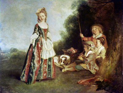 The Dance, or Iris by Jean Antoine Watteau